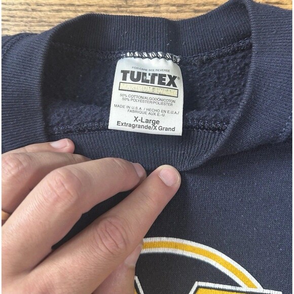 Vintage 90’s University Of Michigan Wolverines Crewneck Sweatshirt - Picture 3 of 4